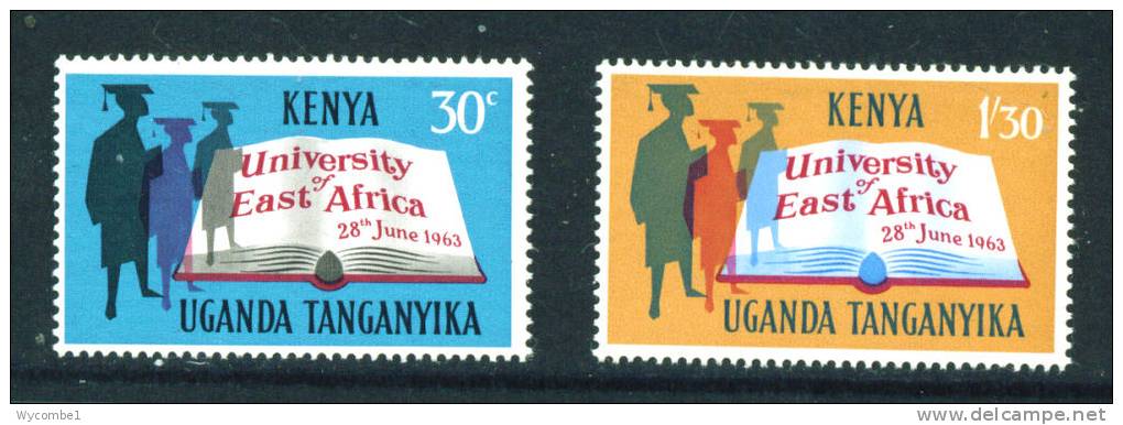 KENYA UGANDA AND TANGANYIKA  -  1963  East African University  UM - Kenya, Ouganda & Tanganyika