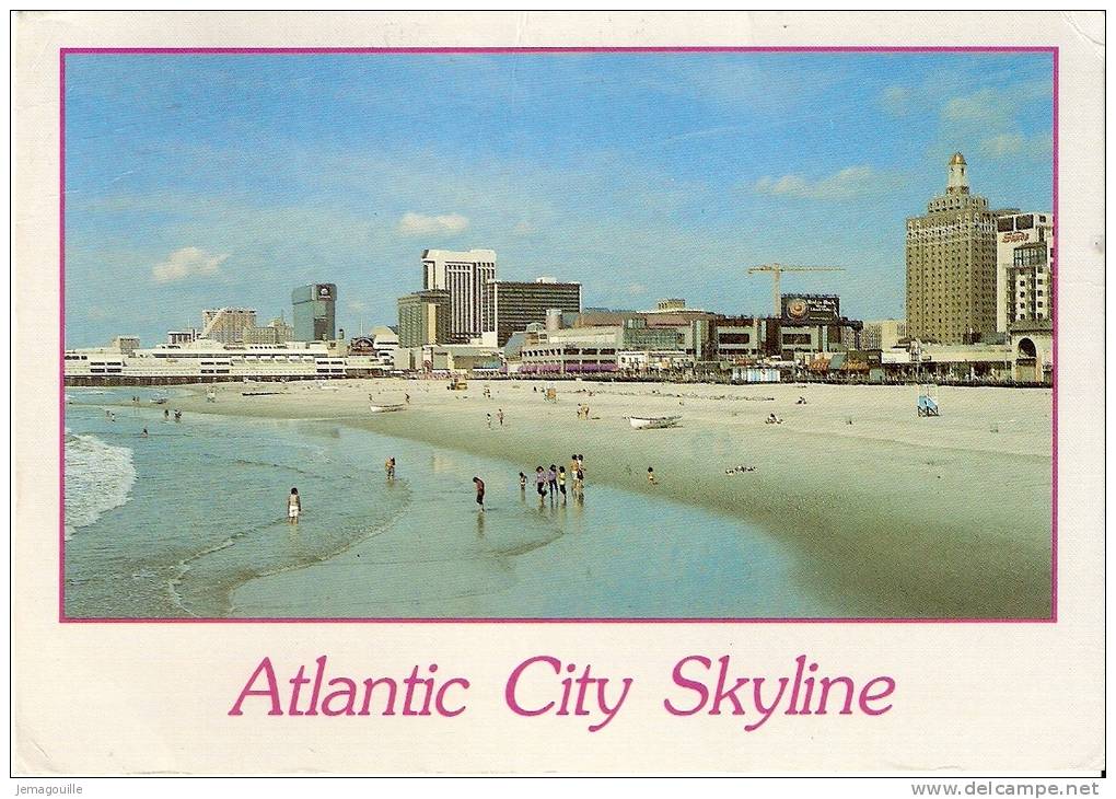 Atlantic City Skyline - 26.7.1990 - Q-2 - Atlantic City