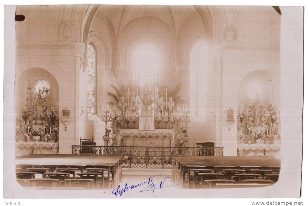 CARTE PHOTO : MEAUX INTERIEUR EGLISE CATHEDRALE ? AUTEL RELIGION 77 - Meaux