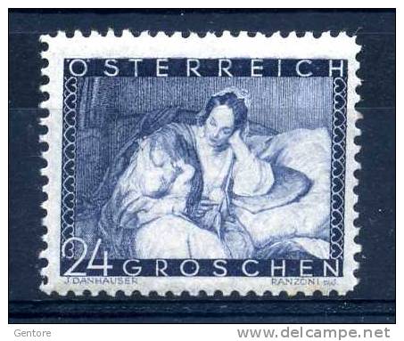 1935   AUSTRIA  Mother Day  Unificato Cat. N° 466  Mint Never Hinged - Unused Stamps