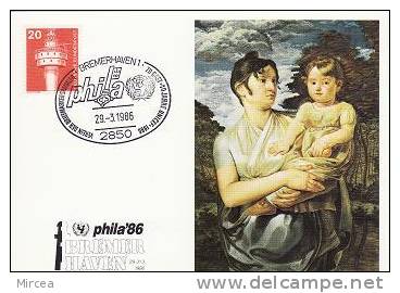 5398 - ONU Unicef 1986 - Carte Maximum - UNICEF