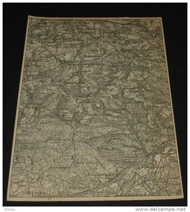 AK   Lauf Landkarte  Um 1910  #AK2575 - Lauf