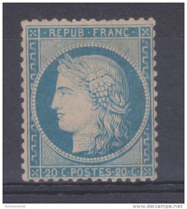 Lot N°16426   Variété/n°37 Neuf Sans Charniére, Filet SUD, Signé - 1870 Siege Of Paris