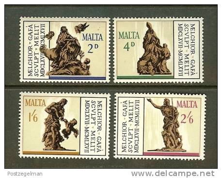 MALTA 1967 MNH Stamp(s) Gafa Sculptures 356-359 - Malta