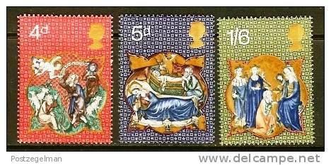 UK 1970 MNH Stamp(s) Christmas 558-560 - Ungebraucht