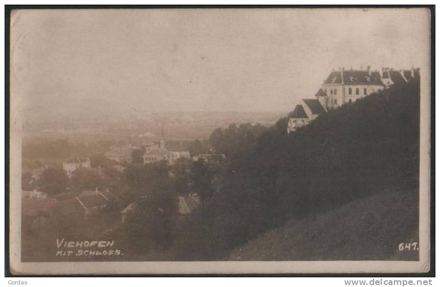 Austria - Sankt Polten - Viehofen Mit Schloss - St. Pölten