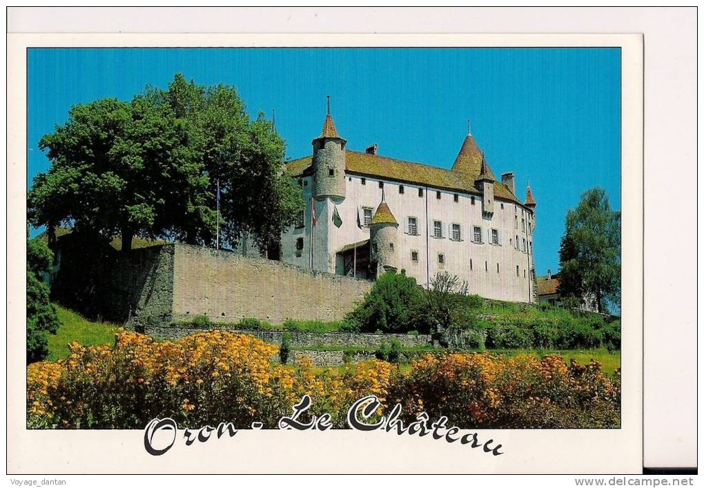 CP, Suisse, Oron- Le Château, écrite - Oron