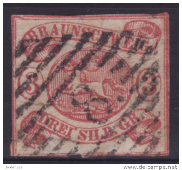 BRUNSWICK  / 1853 / Y&T N° 10 (o) USED - Brunswick