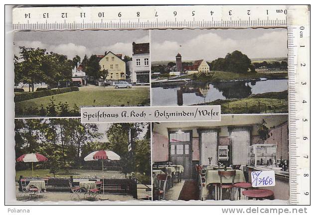 PO1346B# GERMANIA - GERMANY - HOLZMINDER - WESER - SPEISEHAUS A.KOCH - Acquerellata  No VG - Holzminden