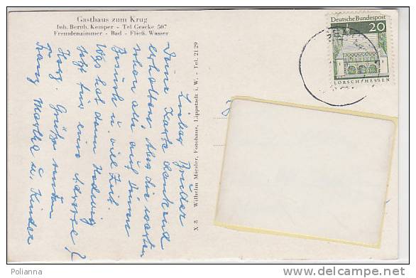 PO1348B# GERMANIA - GERMANY - LANGENEICKE - GASTHAUS ZUM KRUG  VG - Langenfeld