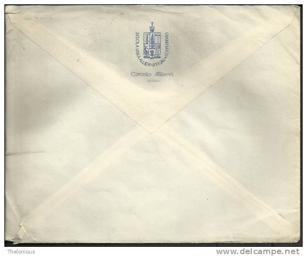 # 1950 Lettera Spedita Da Lecce Il 6-10-50 Per Milano - 1946-60: Storia Postale