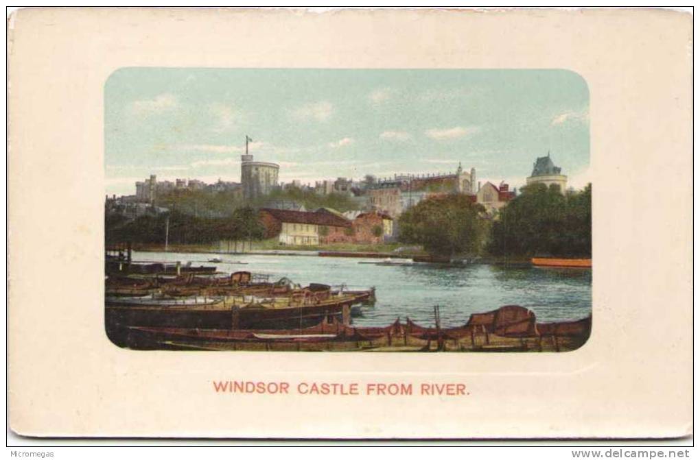 Windsor Castle From River - Windsor