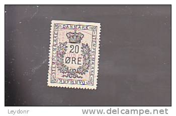 Danmark - 20 Ore - - Revenue Stamps