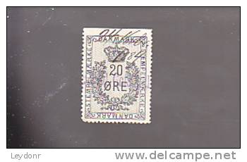 Danmark - 20 Ore - - Revenue Stamps