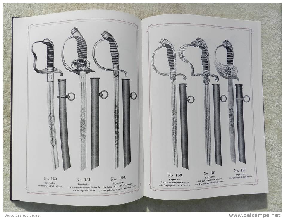 SUPERBE SABRE ALLEMAND par  W.K.C. WEYESBERG KIRSCHBAUM   - BAVIERE  - à voir