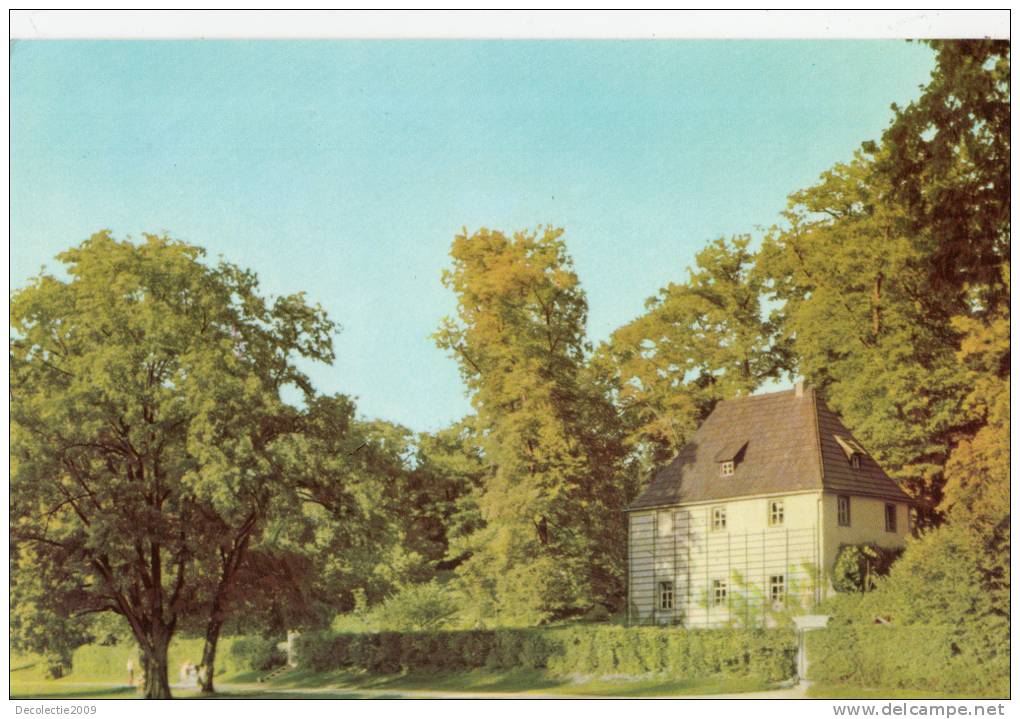 ZS16473 Weimar Goethes Garden House Not Used Perfect Shape - Amberg