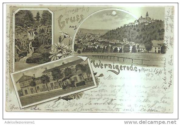 65371)cartolina Illustratoria Località Di Wernigerode - Wernigerode