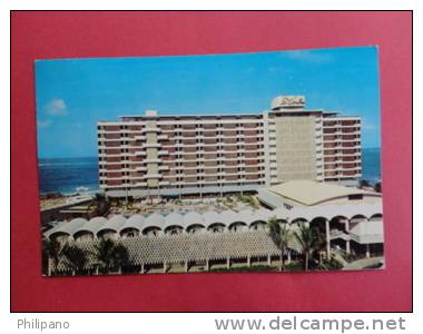 San Juan P.R.    La Concha Hotel Beach & Cabana Club  1962 Cancel Early Chrome    -----   ====  Ref 363 - Puerto Rico