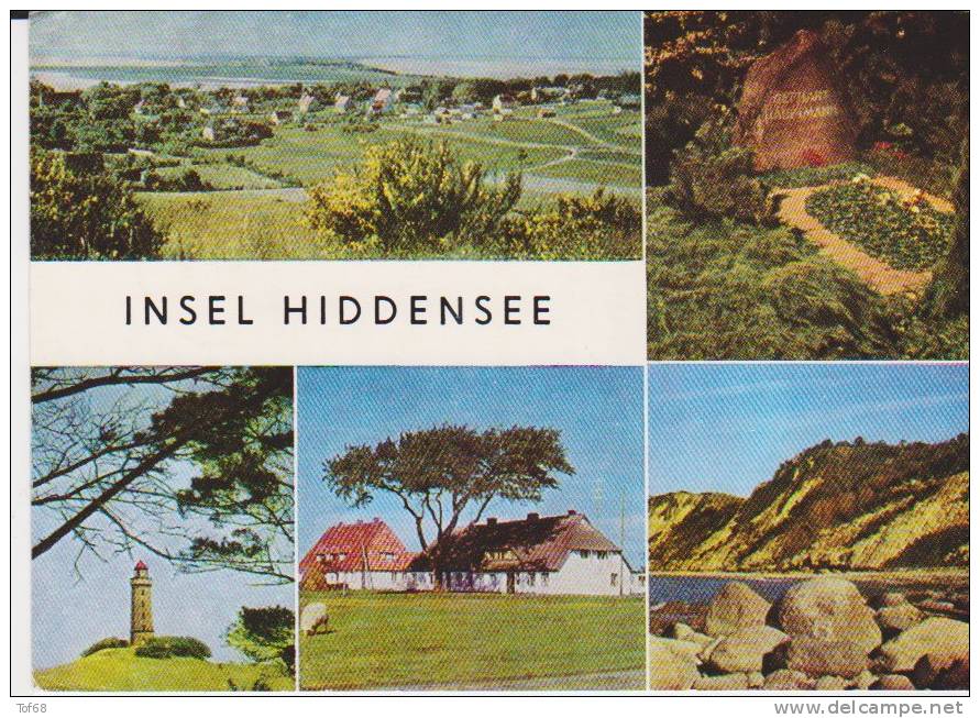 Insel Hiddensee Mehrbildkarte - Hiddensee