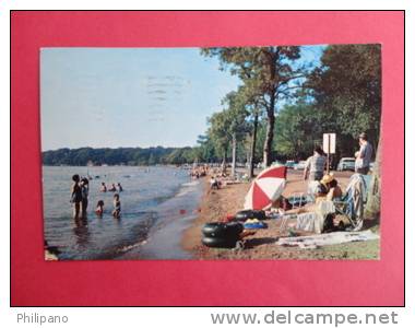 Lake Geneva Wi Big Foot Beach State Park 1965 Cancel  Early Chrome -   ====  Ref 363 - Other & Unclassified