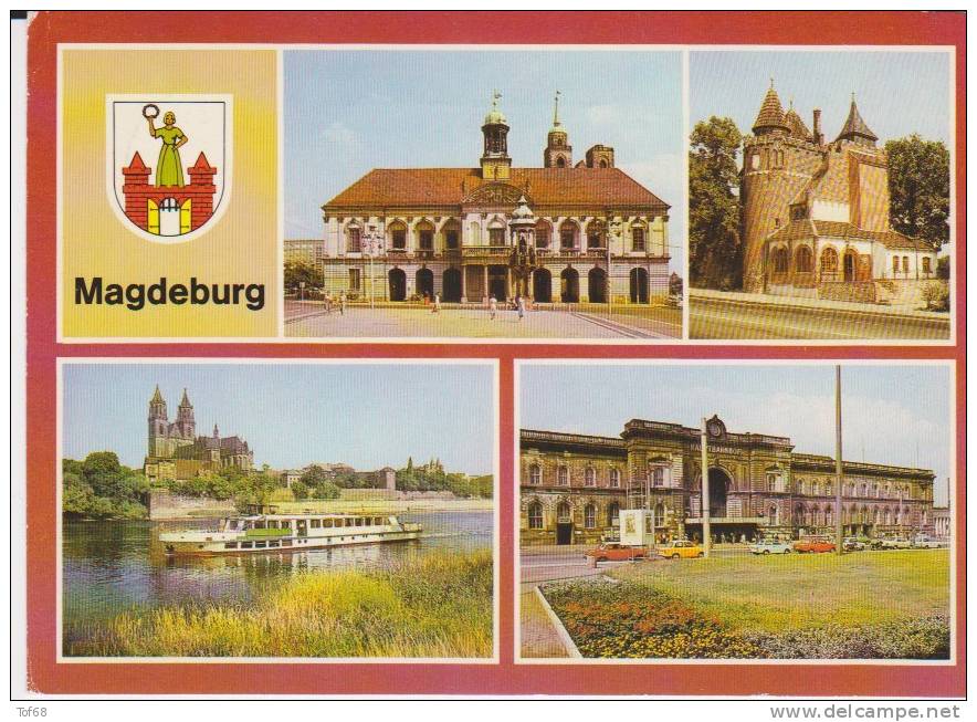 Magdeburg Mehrbildkarte - Magdeburg