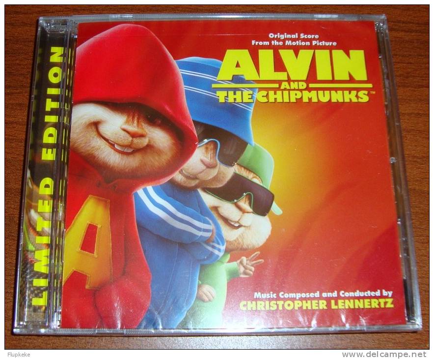 Cd Soundtrack Alvin And The Chipmunks Christopher Lennertz Limited Edition La-la Land Records - Filmmusik