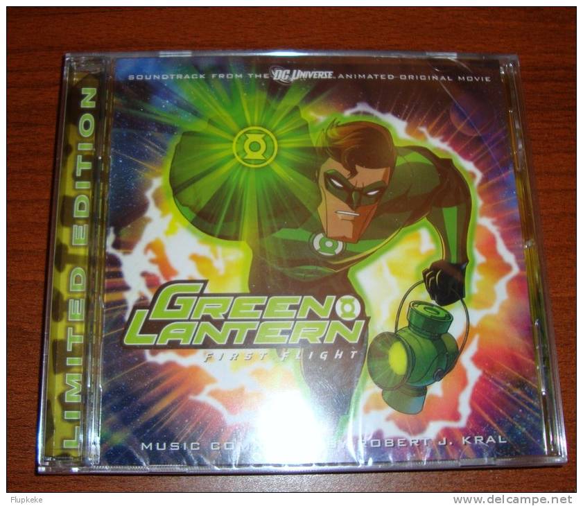 Cd Soundtrack Green Lantern First Flight Robert J. Kral Limited Edition La-la Land Records - Musique De Films