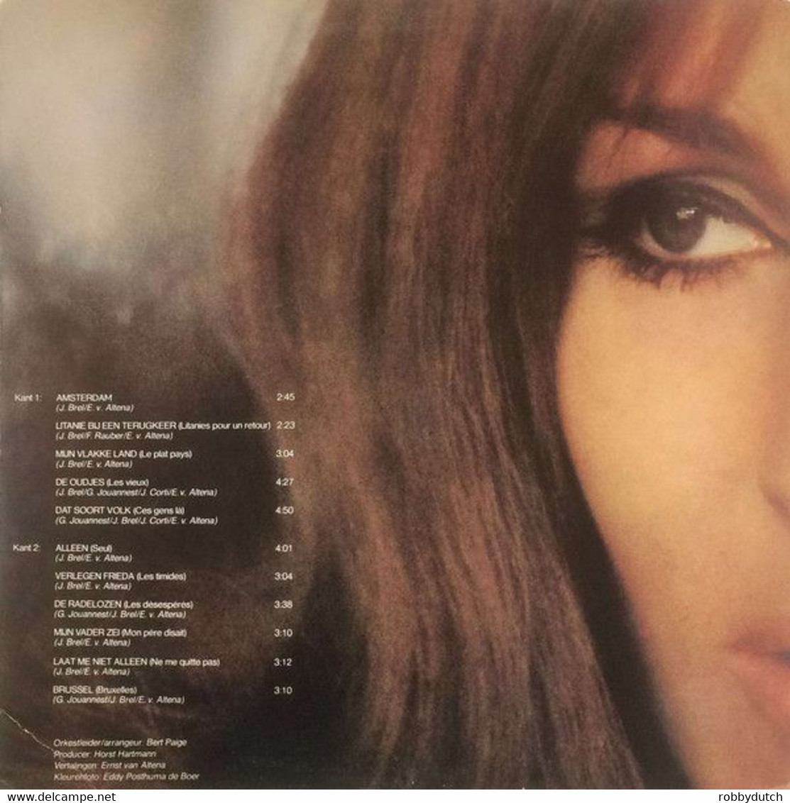 * LP *  LIESBETH LIST ZINGT JACQUES BREL (Holland 1969 EX!!!) - Other - Dutch Music