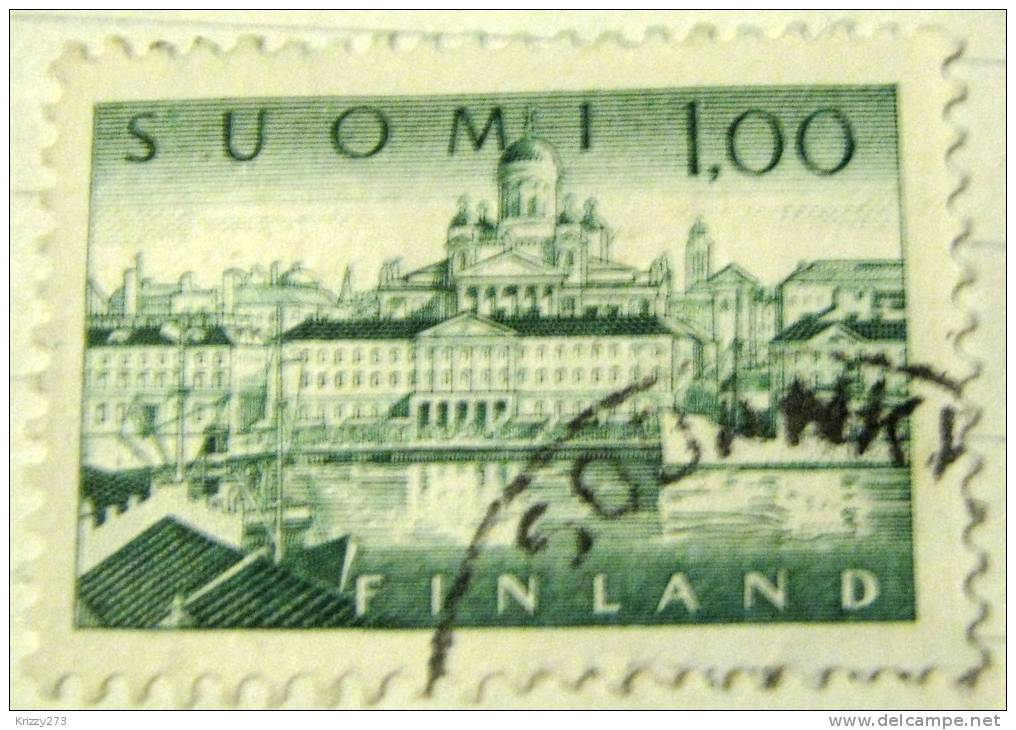 Finland 1957 Helsinki Harbour 1.00 - Used - Used Stamps