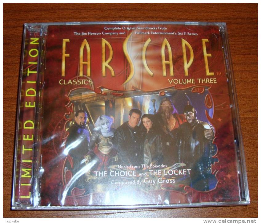 Cd Soundtrack Farscape Classics Volume Three Guy Gross Limited Edition La-la Land Records - Musique De Films
