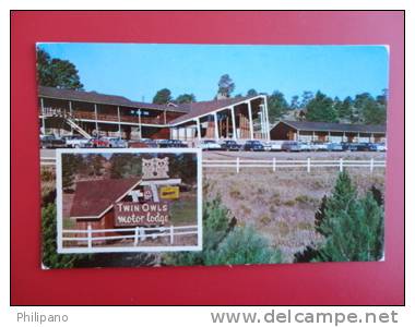 Estes Park Co.  Twin Owls Motor Lodge  Early Chrome   ---   -ref 364 - Other & Unclassified
