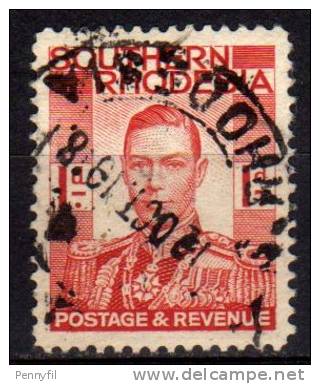 SOUTHERN RHODESIA – 1938 YT 41 USED - Rodesia Del Sur (...-1964)