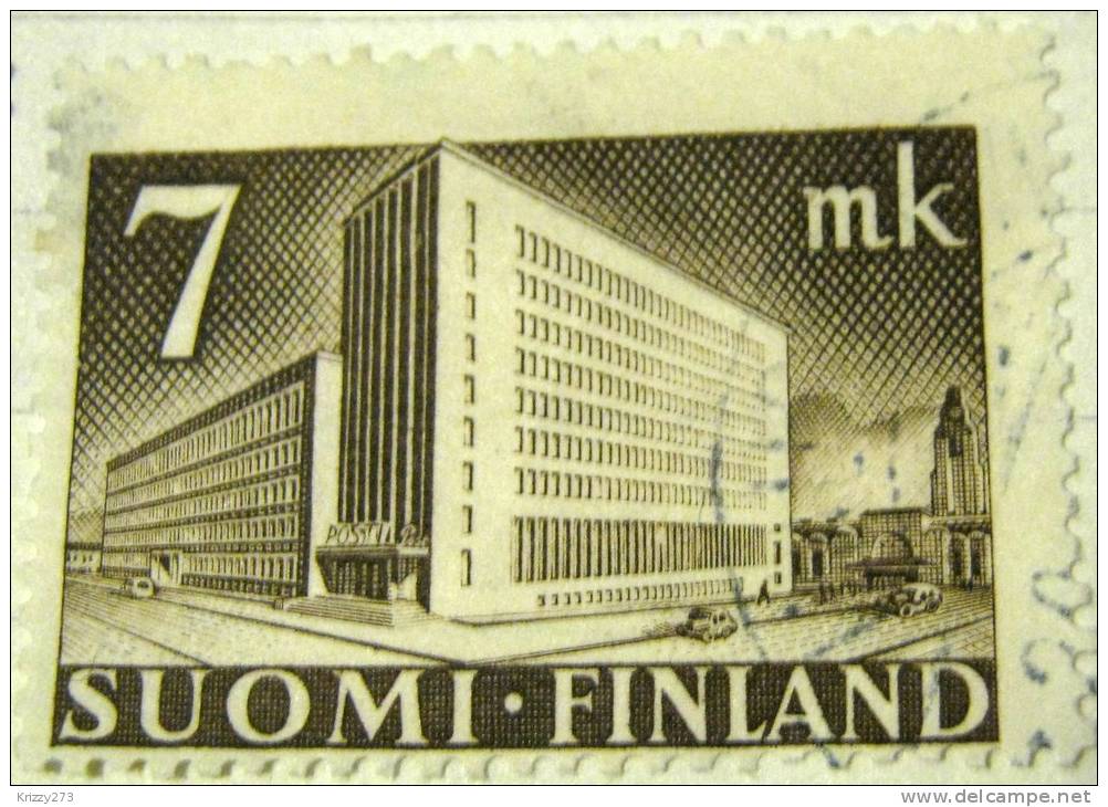 Finland 1939 Postal Headquarters 7m - Used - Used Stamps