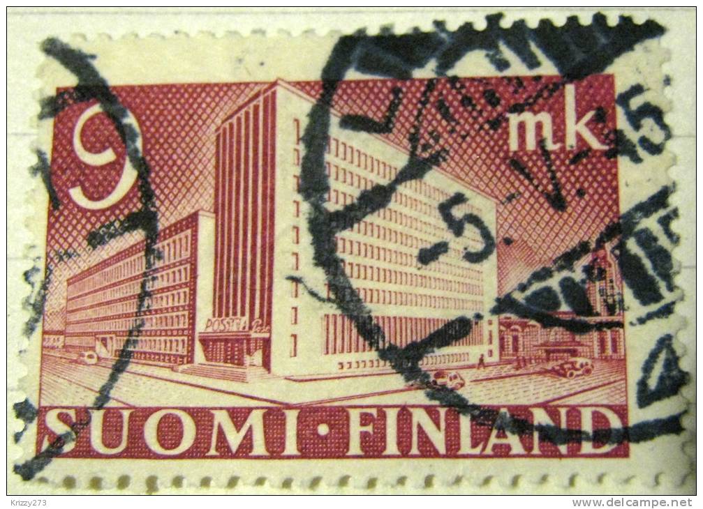 Finland 1939 Postal Headquarters 9m - Used - Oblitérés