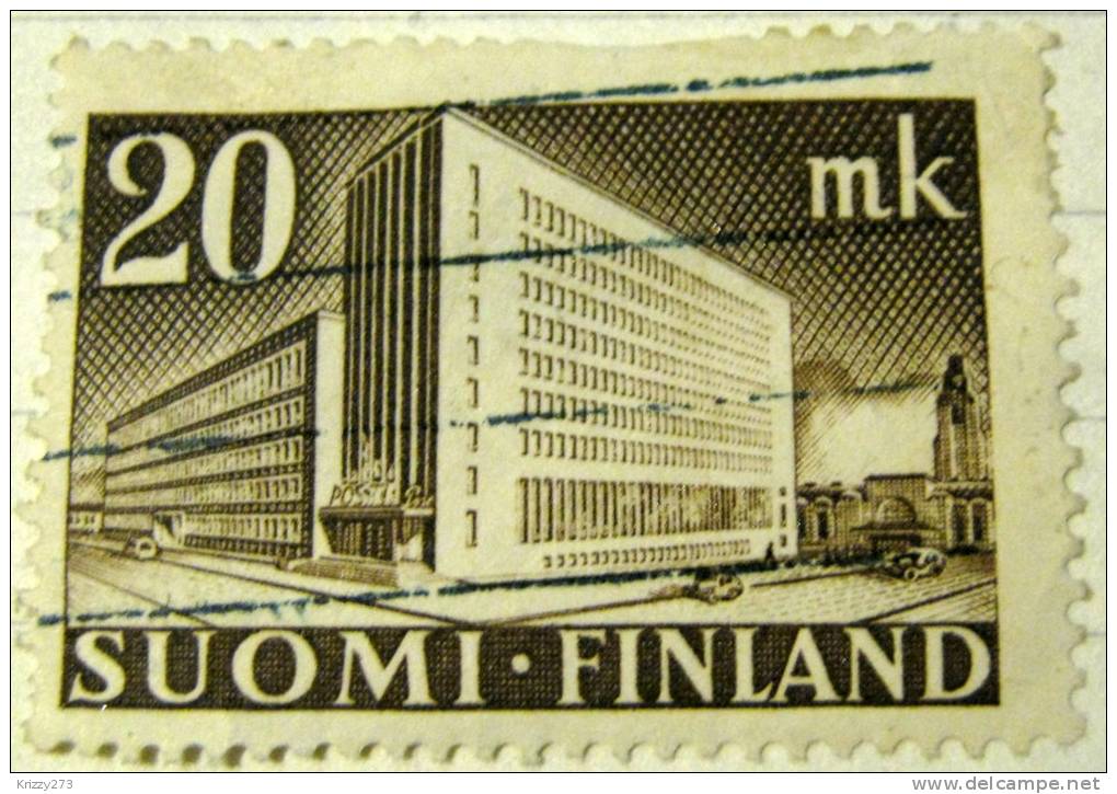 Finland 1939 Postal Headquarters 20m - Used - Usati