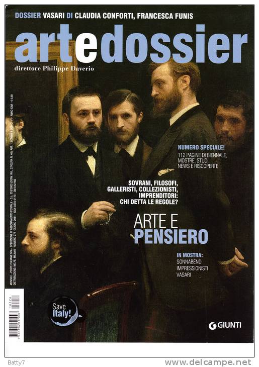 ARTEDOSSIER - RIVISTA DIRETTA DA PHILIPPE DAVERIO - GIUGNO 2011 - Kunst, Design