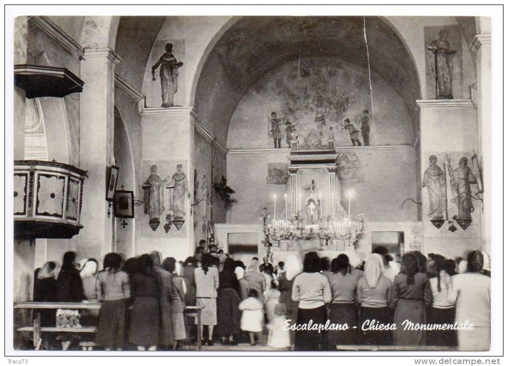 ESCALAPLANO  /  Chiesa Monumentale -  Viaggiata - Nuoro
