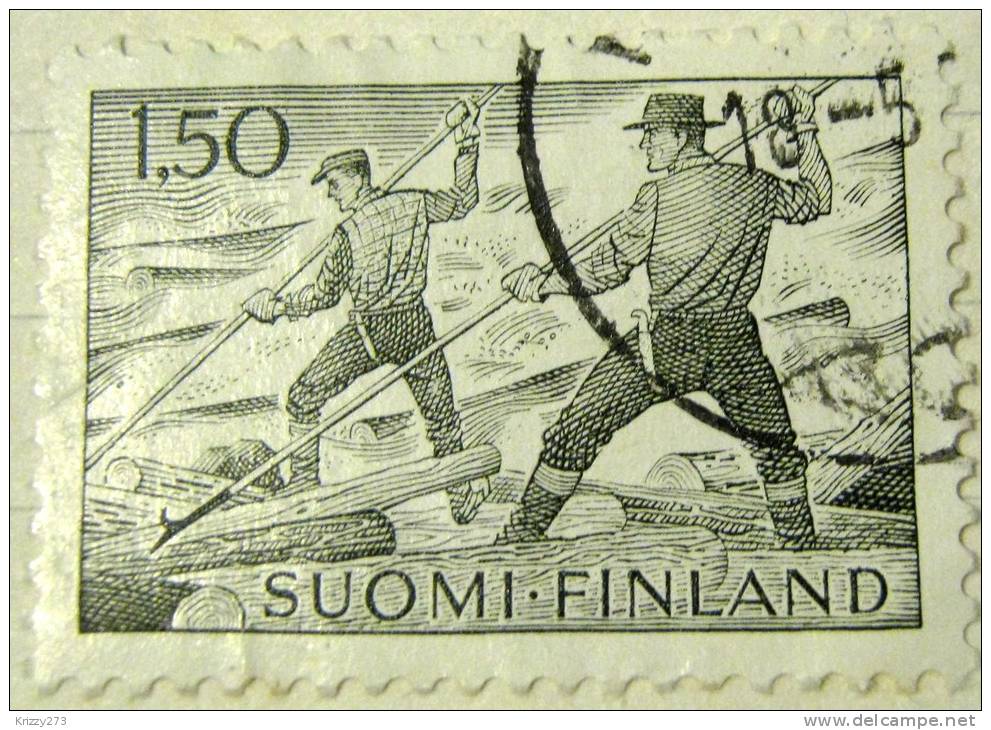 Finland 1963 Lumbermen 1.5m - Used - Used Stamps