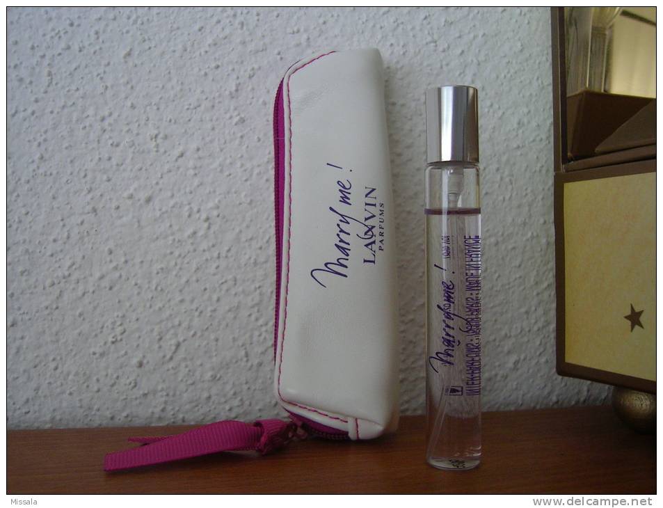 ACHAT IMMEDIAT;;;;MINIATURE MARRY ME DE JEANNE LANVIN VAPO DE SAC 7,5 ML EAU DE PARFUM - Miniatures Femmes (avec Boite)