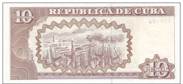 ***Cuba - 10 Pesos 2010 -  Pick New - VF - Cuba