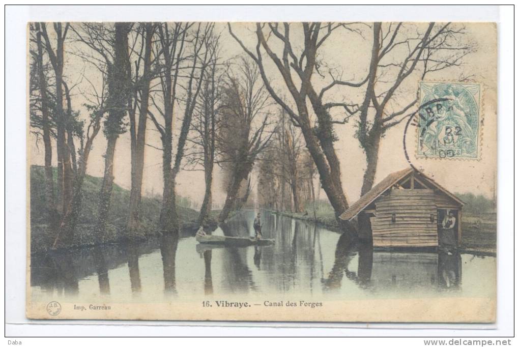 Vibraye. Canal Des Forges. - Vibraye