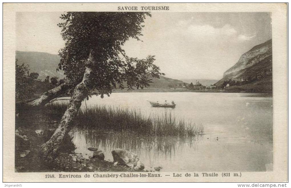 CPSM CHALLES LES EAUX (Savoie) - Lac De La Thuile 831 M - Sonstige & Ohne Zuordnung