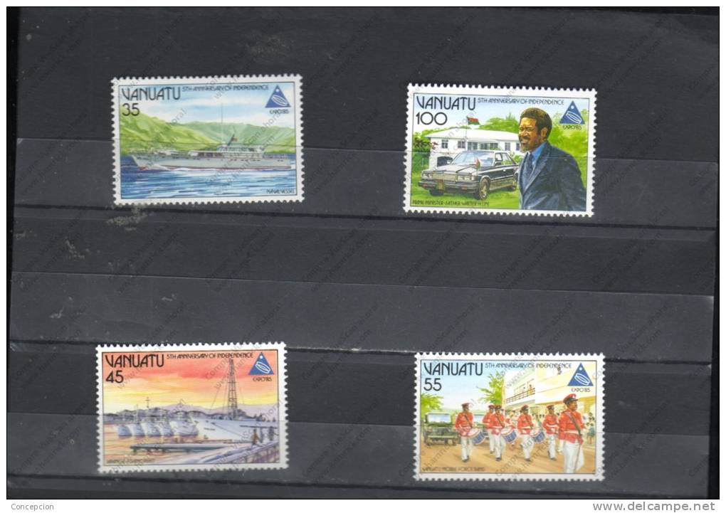 VANUATU Nº 718 AL 721 - Vanuatu (1980-...)