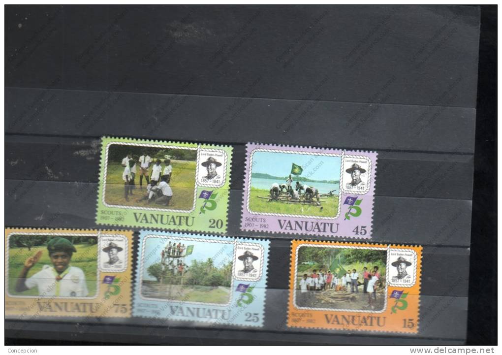 VANUATU Nº 657 AL 661 - Nuevos