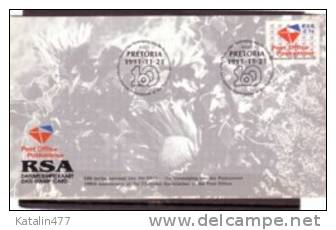 SOUTH AFRICA, 1991.ePretoria, 100th Anniv. Of The Christian Association Of The Post Office, Date-Stamp Card - Lettres & Documents