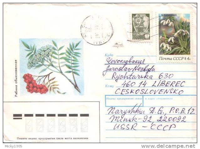 UdSSR / USSR - Umschlag Echt Gelaufen / Cover Used (z067) - Storia Postale