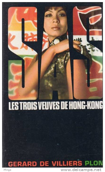 Les Trois Veuves De Hong-Kong Par Gérard De Villiers - N°12,  1969 - SAS