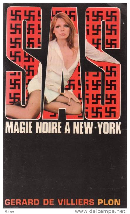 Magie Noire à New-York	. Par Gérard De Villiers - N°11,  1968 - SAS
