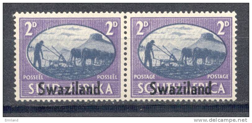 Swaziland 1945 - Michel 40 - 41 * Paar - Swaziland (...-1967)