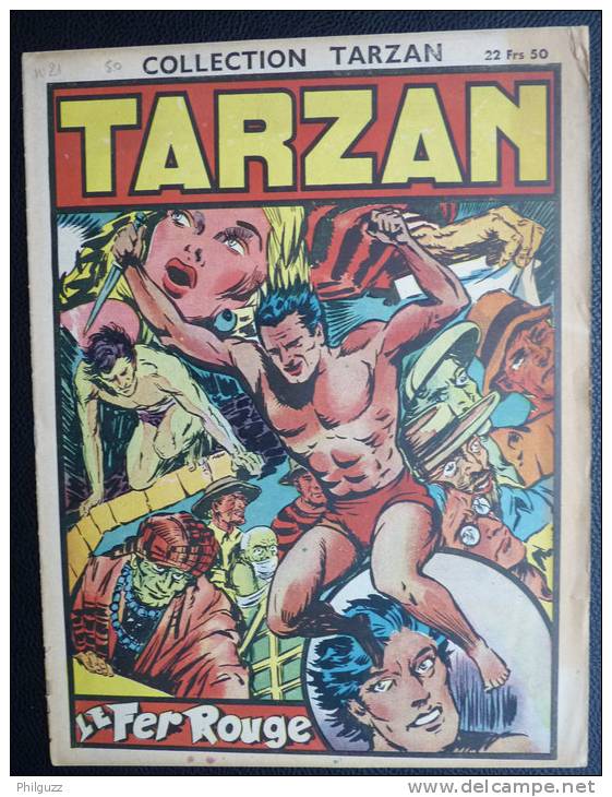 RECIT COMPLET TARZAN (collection) 21 Editions MONDIALES - Tarzan